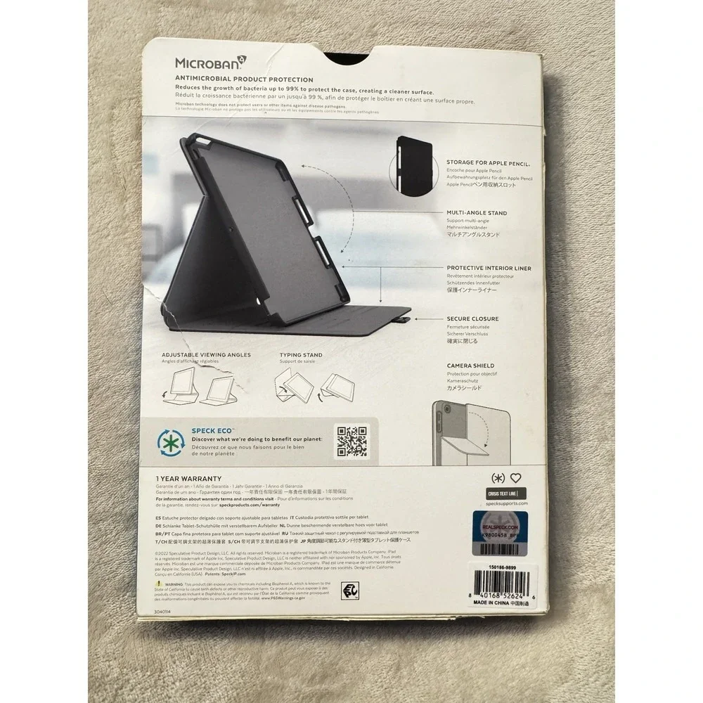 Speck Stylefolio Tablet Rosegold Case‎ iPad (2019-2021)